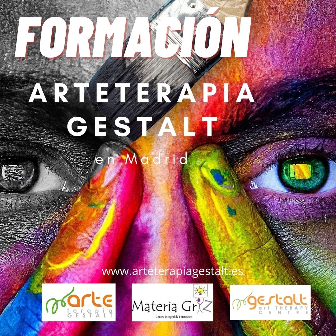 imagen: 2024- 2025 Formacin PRESENCIAL CAT Arteterapia Gestalt- Materia Griz- Madrid- Espaa