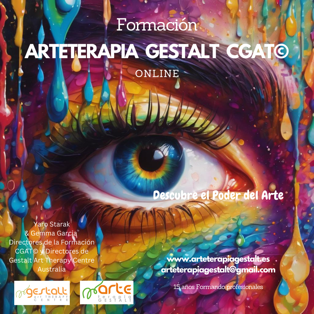 imagen: 2024-2025  Formacin ONLINE- Arteterapia Gestalt CGAT - Capability Art Therapy