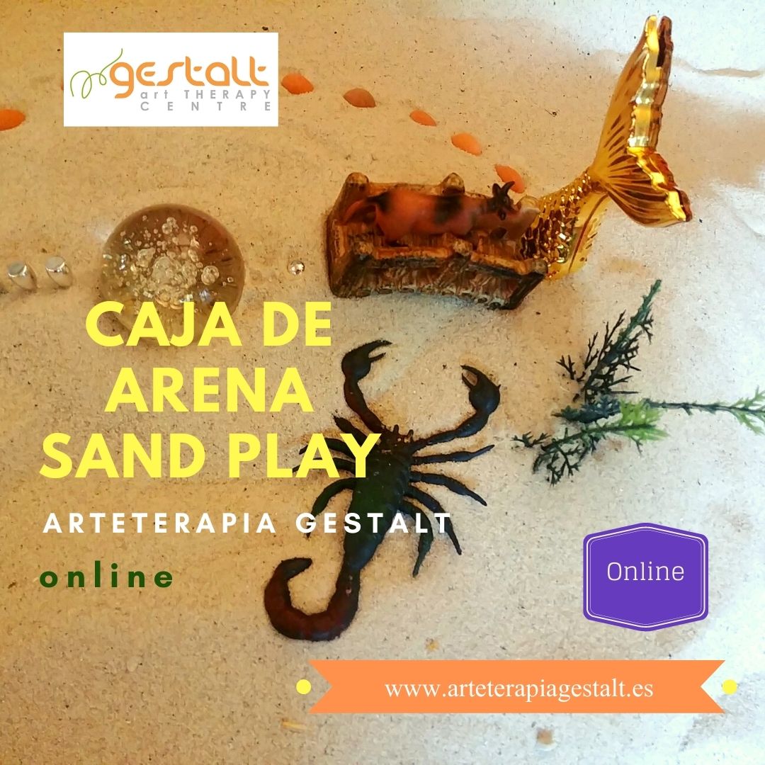 imagen: 2023 Zoom La Caja de Arena (Sand Play therapy) Arteterapia Gestalt