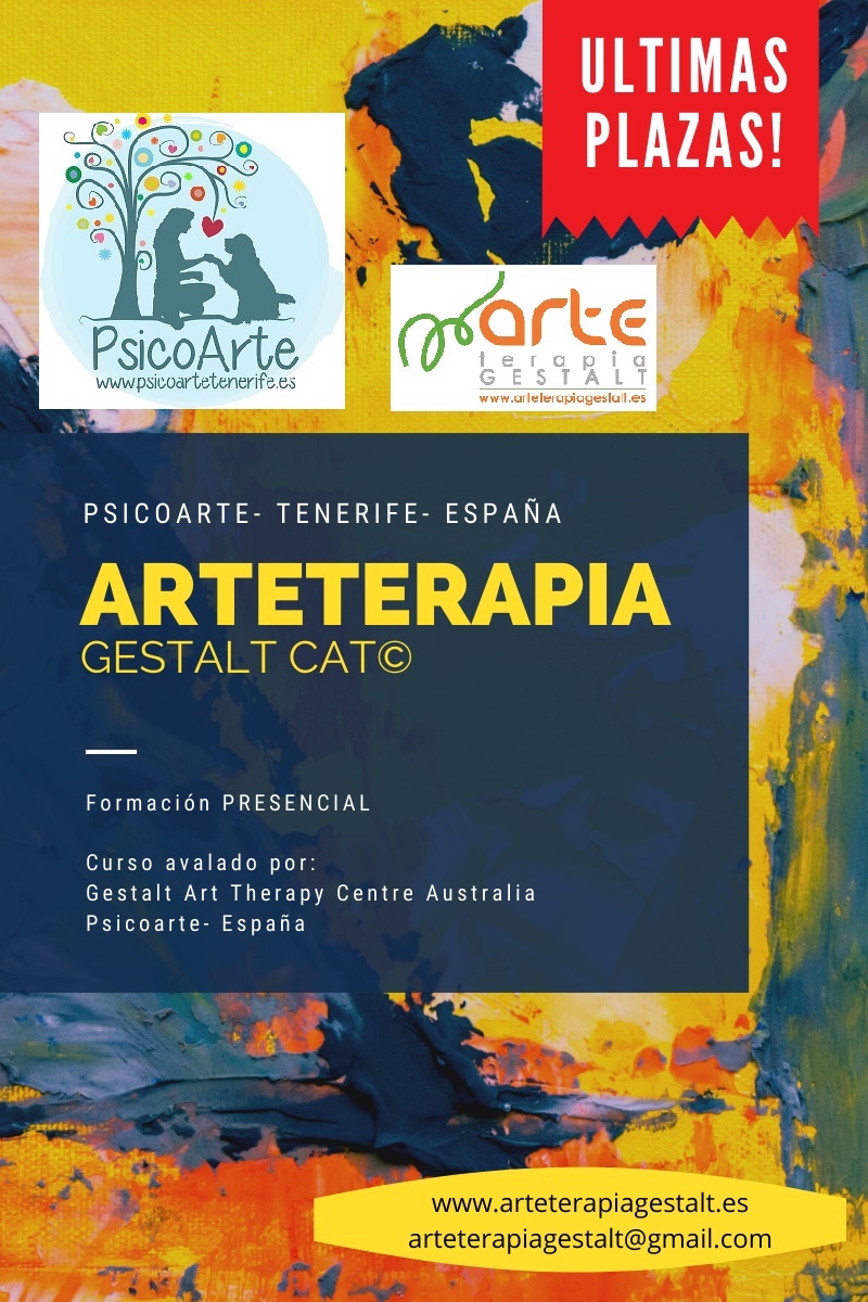 imagen: 2020 Formación PRESENCIAL CAT® Arteterapia Gestalt Avanzado- Psicoarte- TENERIFE- España