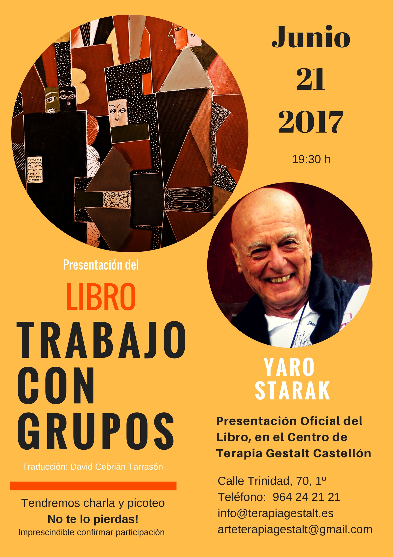 imagen de entrada del blog: Presentacin Oficial del Libro TRABAJO CON GRUPOS- con herramientas de Arte Terapia. Autor: Yaro Starak