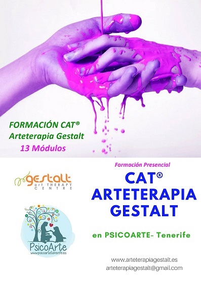 imagen de entrada del blog: 2020 Formacin CAT PRESENCIAL AVANZADO Arteterapia Gestalt en PSICOARTE- Tenerife- Espaa