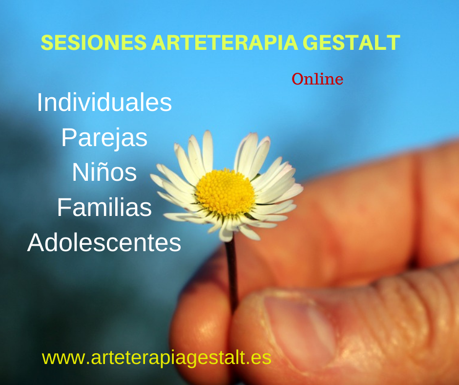 imagen sesión terapia 2022 Sesión online Arteterapia Gestalt